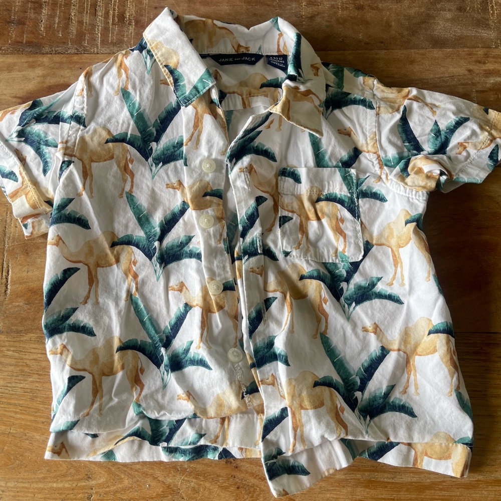 Janie and Jack shirt 6 to 12 months
